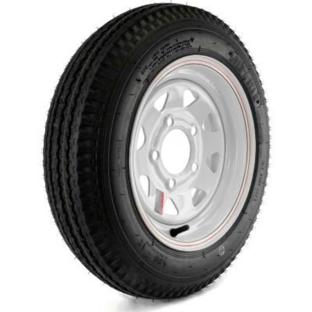 MARTIN WHEEL CO. Martin Wheel Kenda Loadstar Trailer Tire and 5-Hole Custom Spoke Wheel DM412C-5C-I - 480-12 - LRC DM412C-5C-I